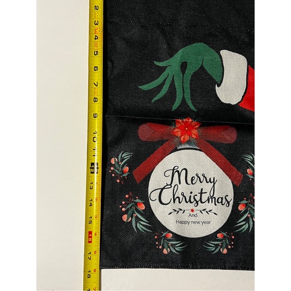 NEW GRINCH Christmas Yard Flag - Picture 2 of 4